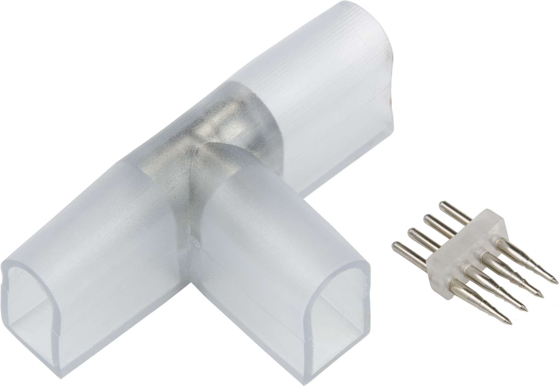 Коннектор для светодиодной ленты Uniel UTC-K-34/N22 Clear 010 Polybag / UL-00005796