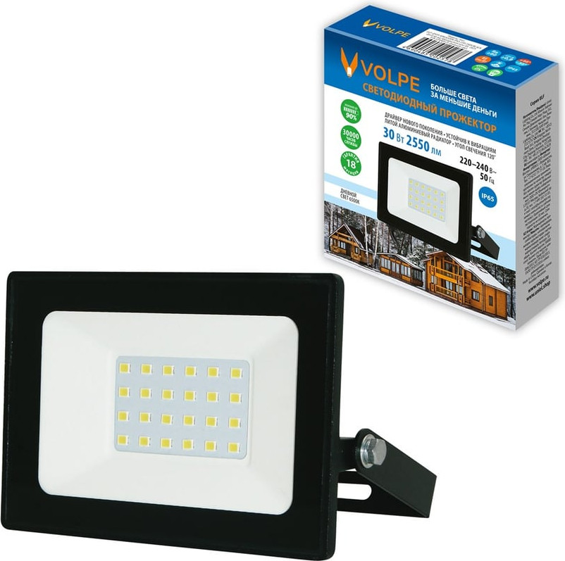 Прожектор Volpe ULF-Q519 30W/6500K IP65 220-240V / UL-00012826 — фото 2