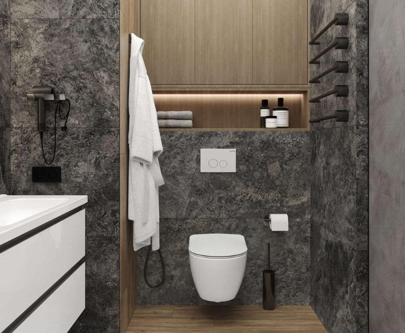 Плитка Laparet Galaxy Nero / SG630920R (600х600, графитовый матовый) — фото 6