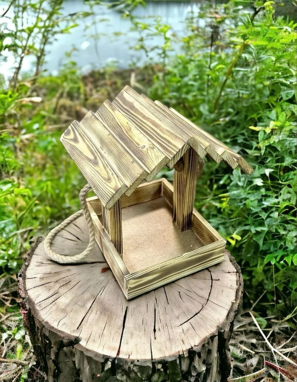 Кормушка для птиц KraftHouse 18x24x22см / 2039732625258 — фото 4