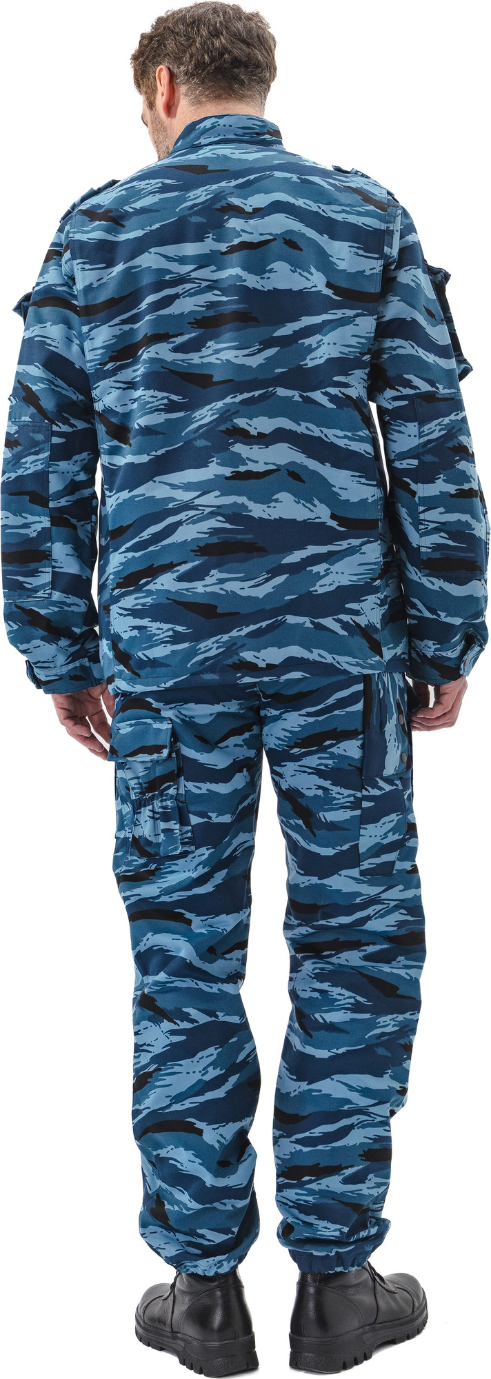 Костюм рабочий УРСУС Спецназ КОС501-К10 (кмф серый камыш, 60-62/182-188) — фото 4