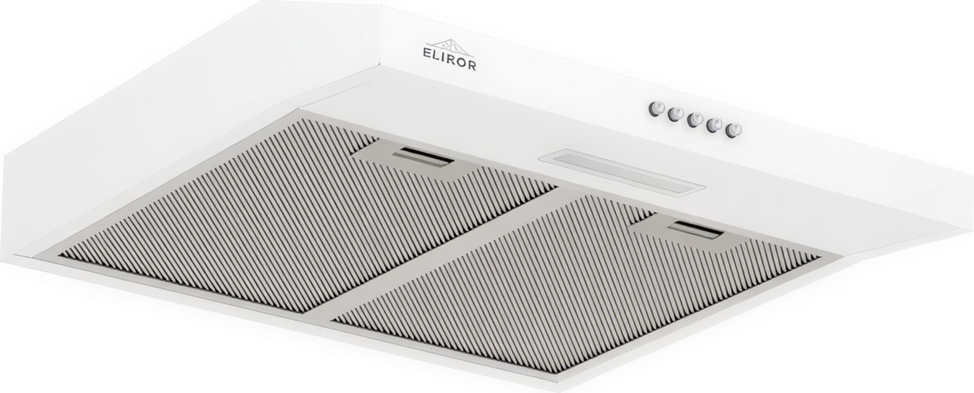 Вытяжка плоская Elikor Eco One 50 / 298166 (белый)