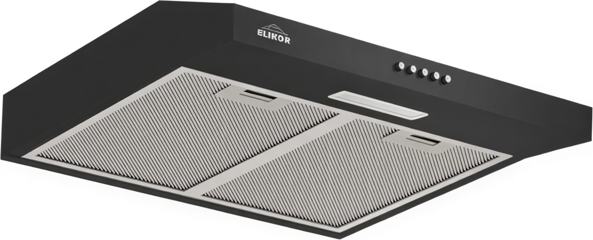 Вытяжка плоская Elikor Eco One 60 / 298169 (черный)