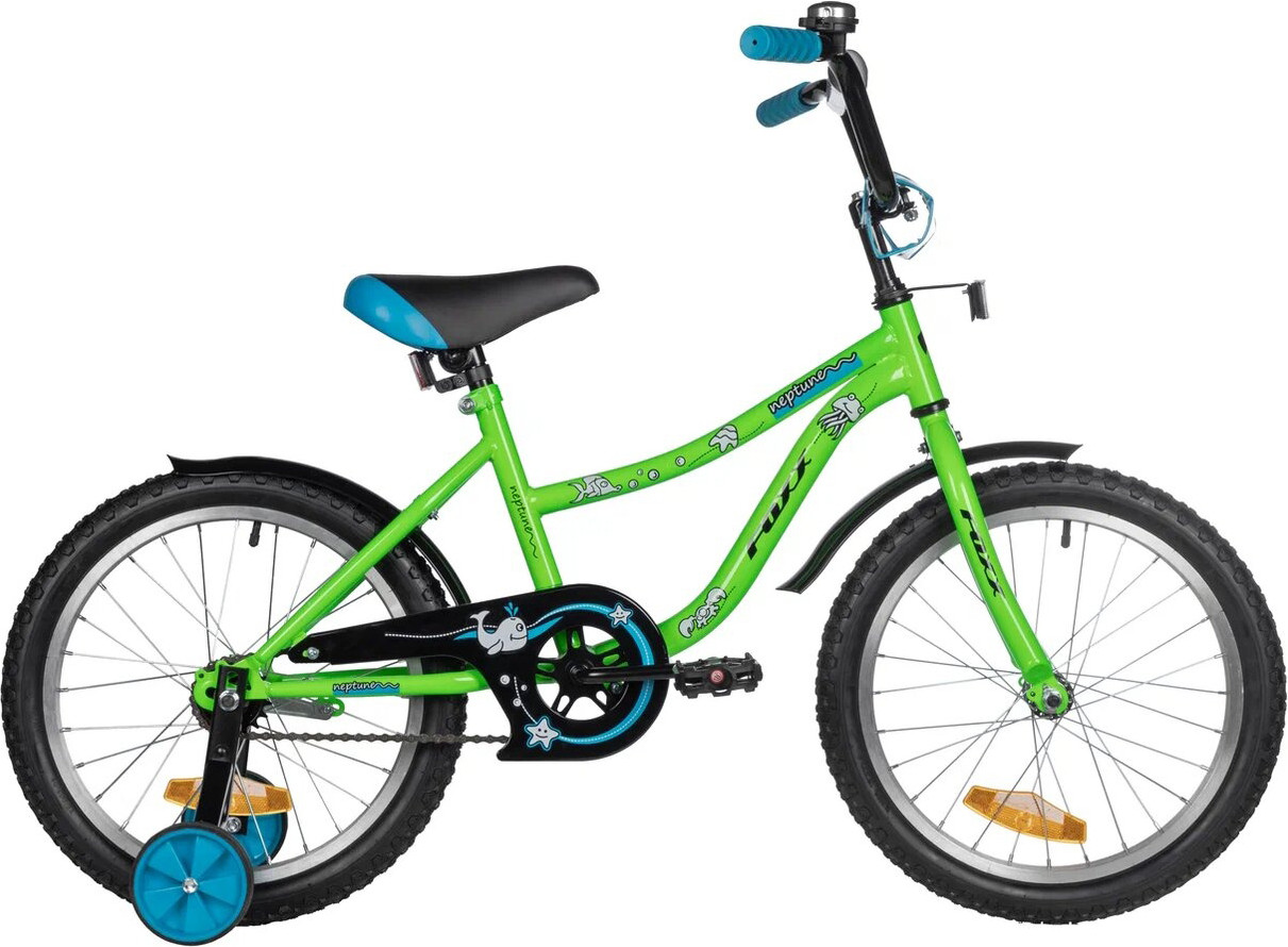 Детский велосипед Foxx Neptune 183NEPTUNE.GN5 (салатовый, разобранный, в коробке)
