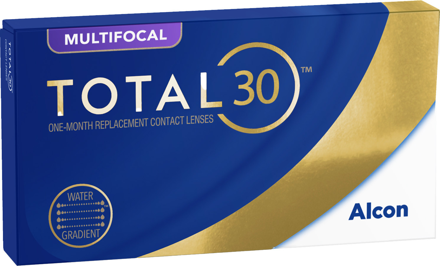 Контактная линза Alcon Total 30 Multifocal Sph +4.50 MED ADD +2.0 R8.4
