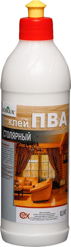Клей Ecolux Столярный (500г)