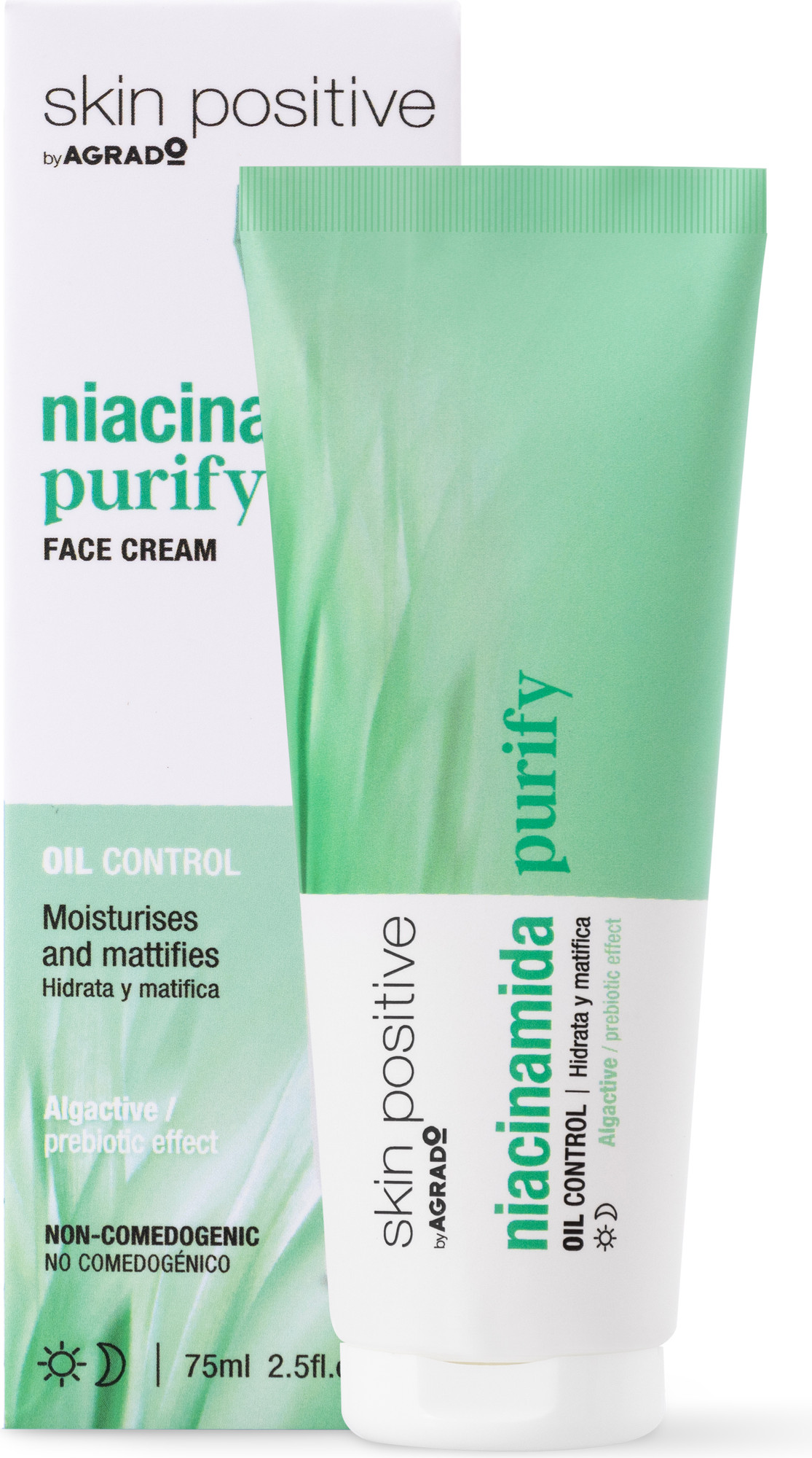 Крем для лица Agrado Face Cream Niacinamida Purify (75мл) — фото 2