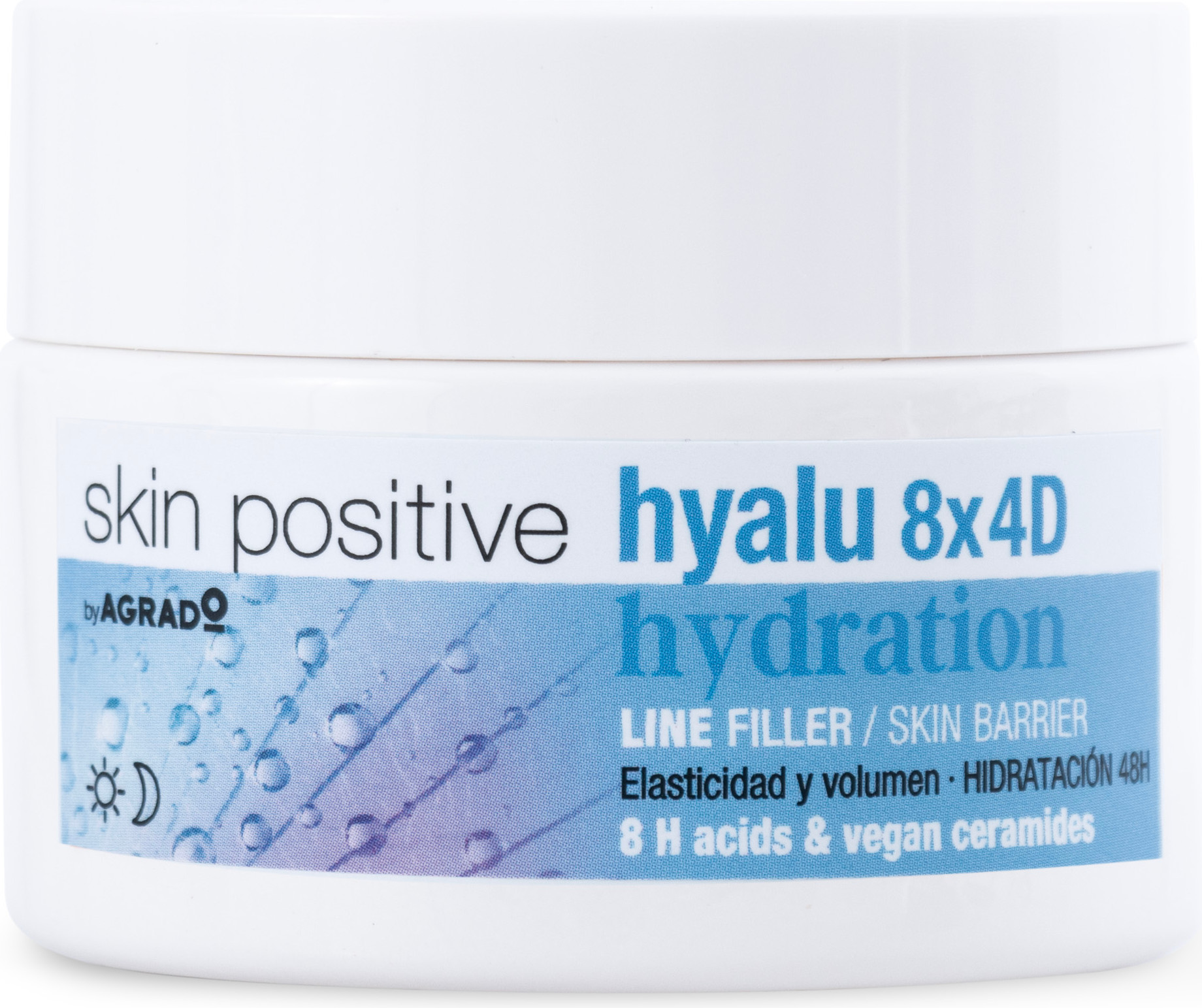 Крем для лица Agrado Face Cream Hyalu 8X4D Hydration (50мл)