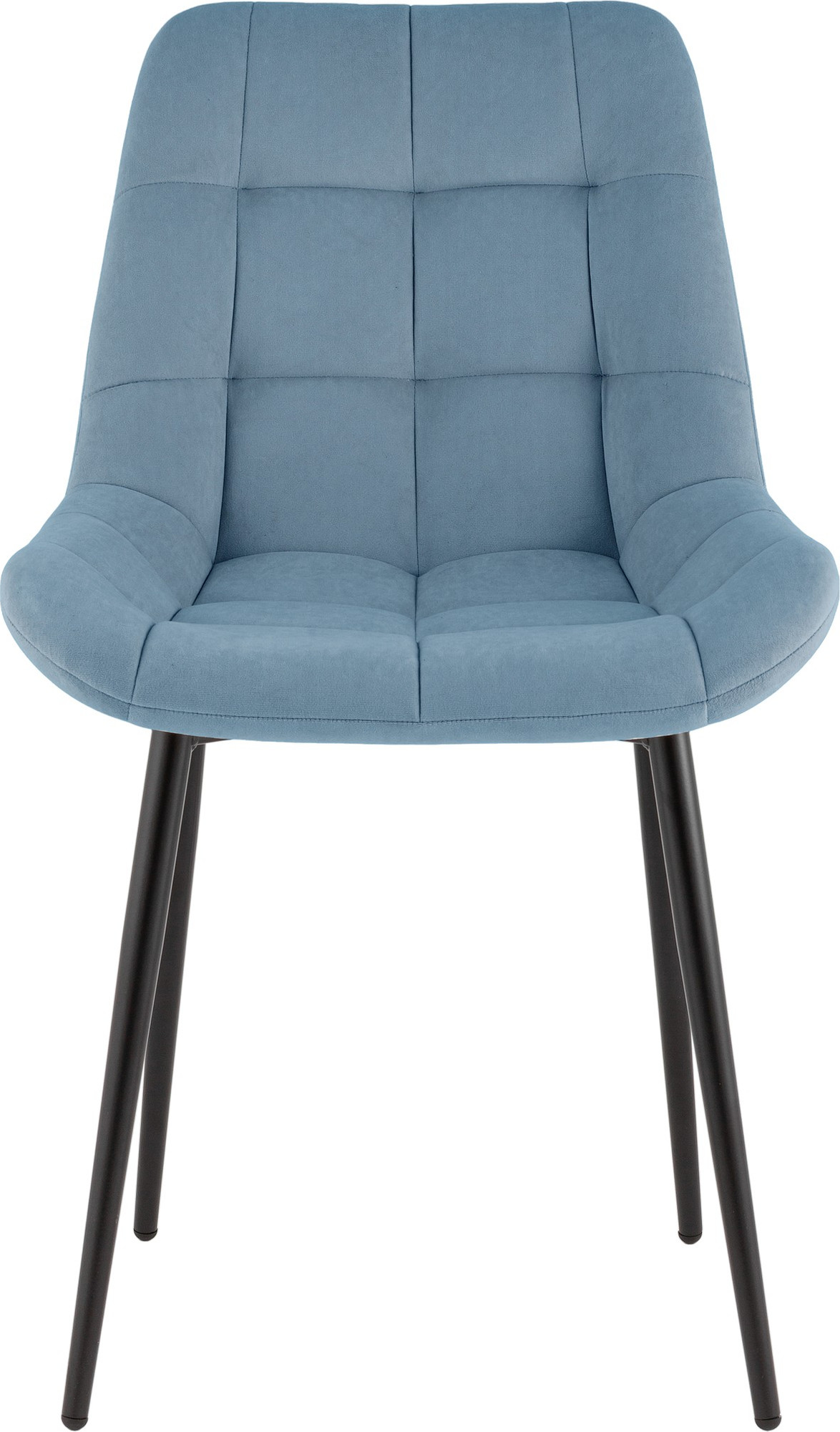 Стул Stool Group Флекс Original SG001-F1-L021 (велюр пыльно-синий) — фото 4
