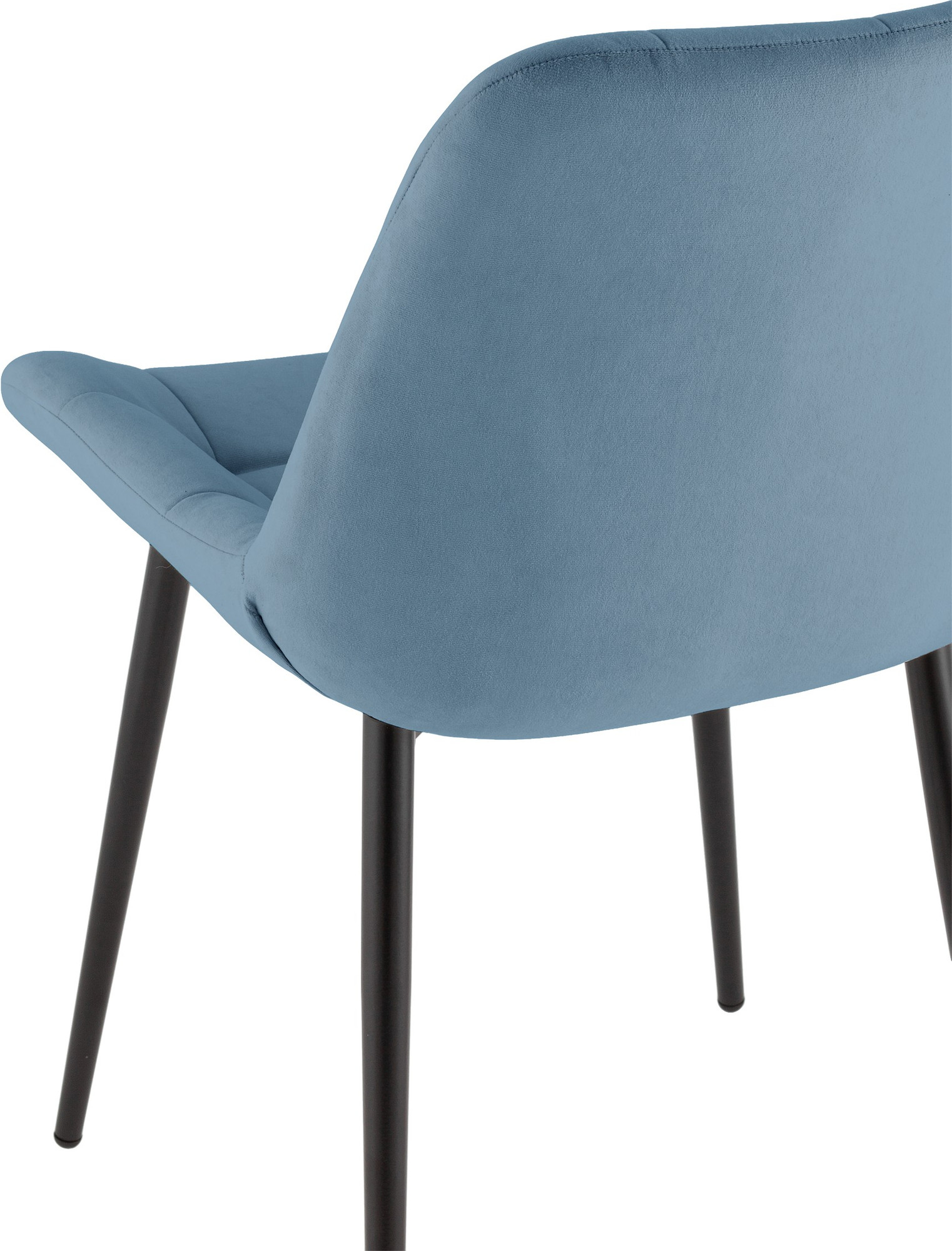 Стул Stool Group Флекс Original SG001-F1-L021 (велюр пыльно-синий) — фото 6