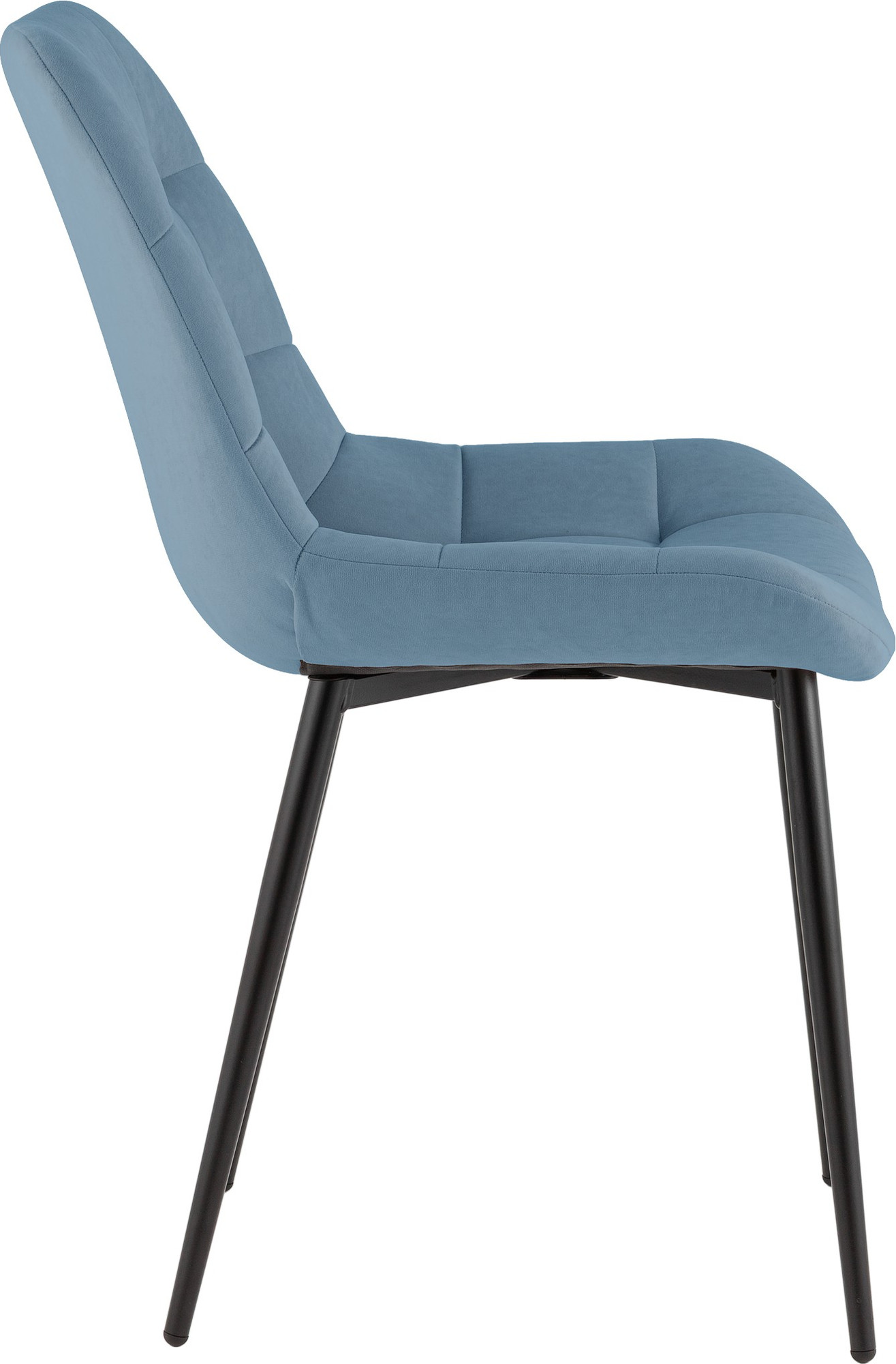 Стул Stool Group Флекс Original SG001-F1-L021 (велюр пыльно-синий) — фото 5