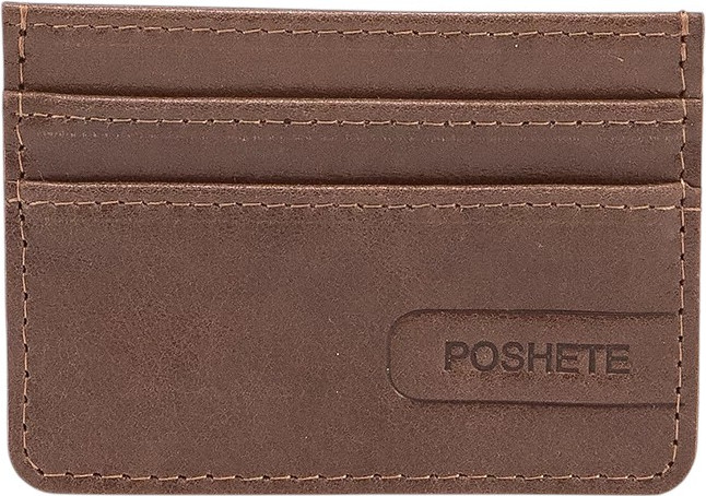 Кардхолдер Poshete 604-146NPK-BRW (коричневый)