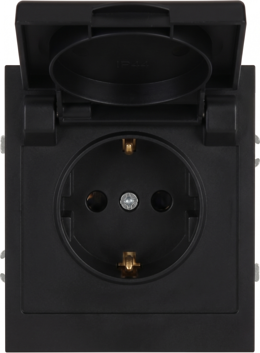 Розетка ЭРА Arktik 16-2103-05 2P+E Schuko 16А-250В / Б0070438 (антрацит)