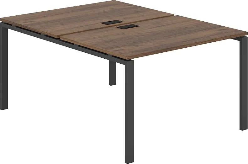 Комплект письменных столов Norden 120х163.8х75 / SG.247.DM.63.AN (антрацит/дуб модена)