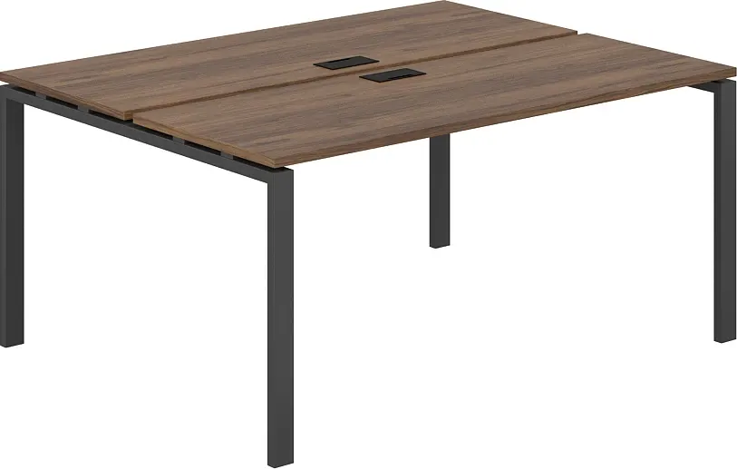Комплект письменных столов Norden 160х123.8х75 / SG.243.DM.63.AN (антрацит/дуб модена)