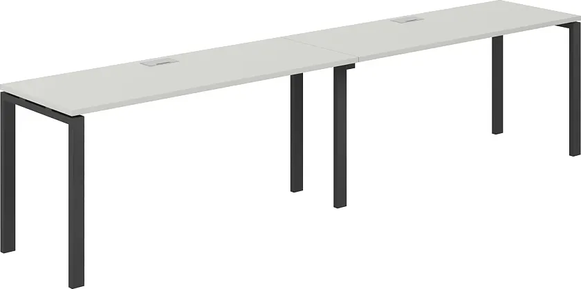 Комплект письменных столов Norden 320х60х75 / SG.227.SH.63.AN (антрацит/серый бархат)