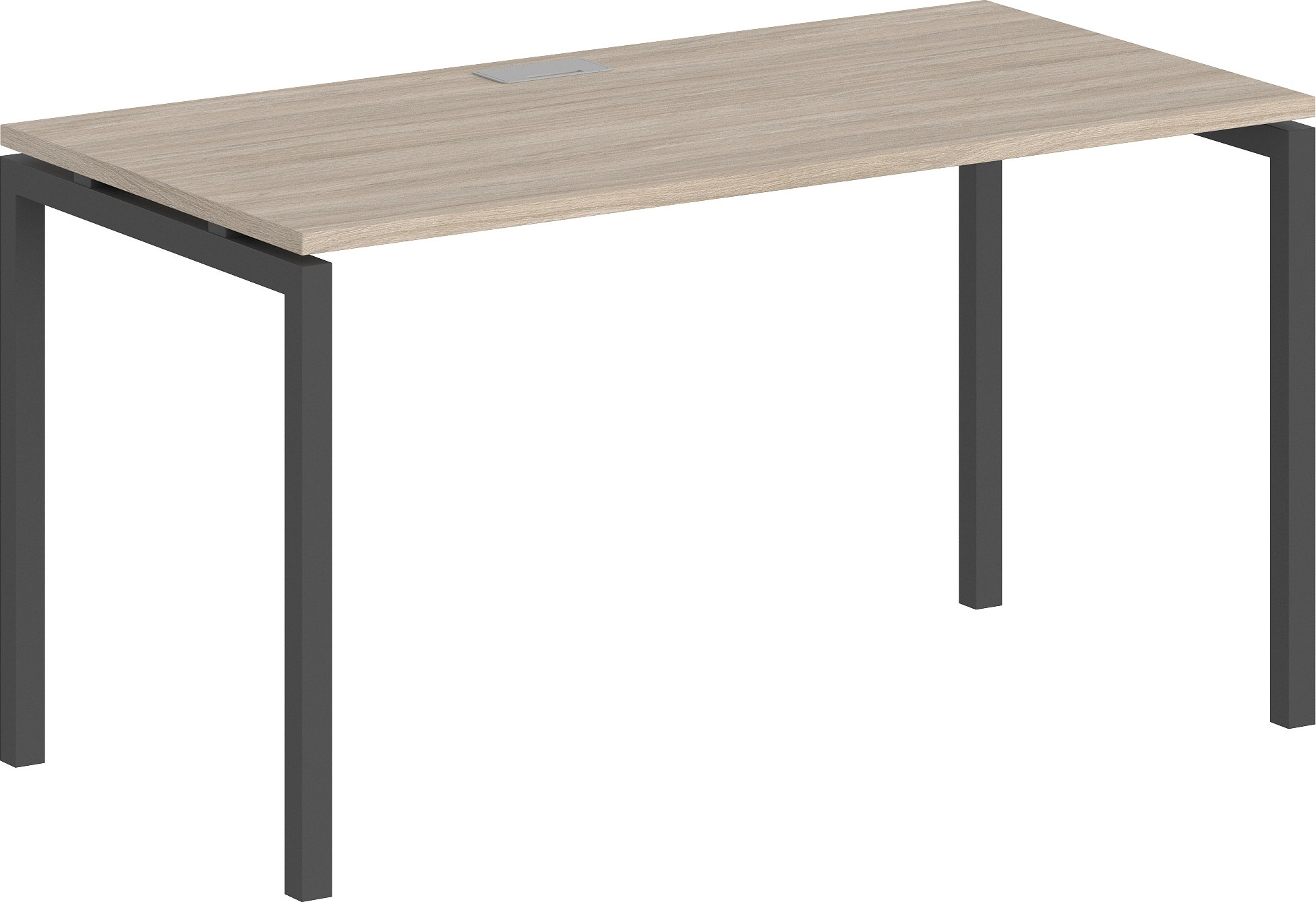 Письменный стол Norden 120x60x75 / SG.201.OL.44.BL (черный/дуб светлый)