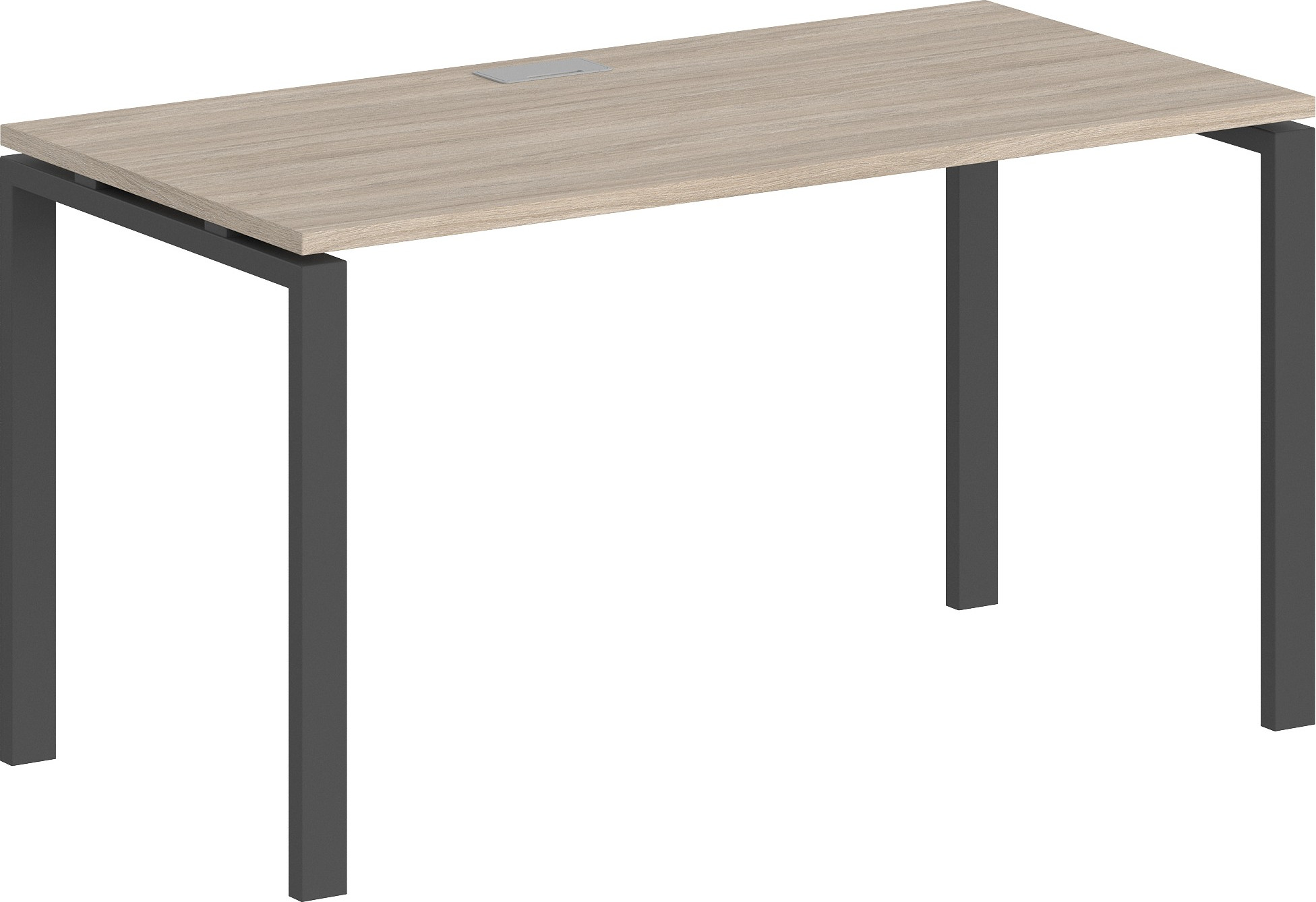 Письменный стол Norden 120x60x75 / SG.201.OL.63.BL (черный/дуб светлый)