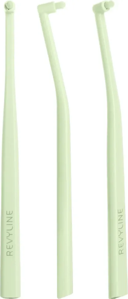 Зубная щетка монопучковая Revyline SM1000 Single Short / 9264 (Lime Cream) — фото 2