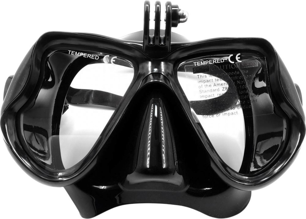 Маска для плавания Zarrumi Divecam с креплением для экшн-камер