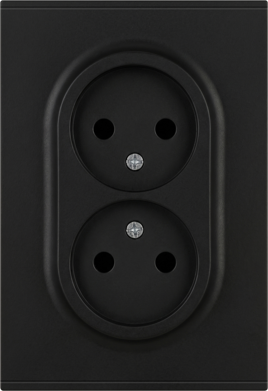 Розетка ЭРА Arktik 16-2107-05 2X2P 16А-250В / Б0071685 (антрацит)