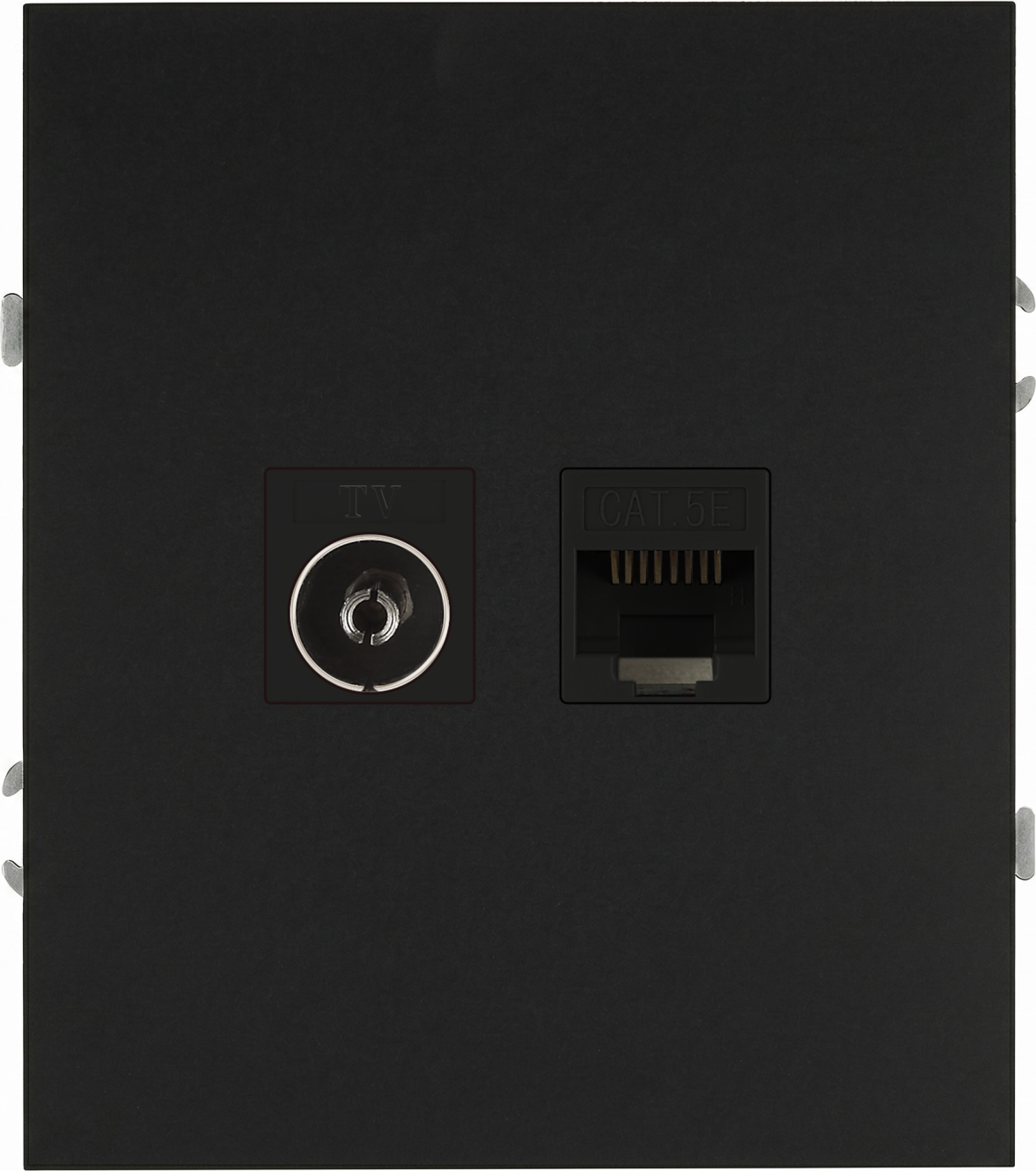 Розетка ЭРА Arktik 16-3110-05 / Б0070498 (антрацит)