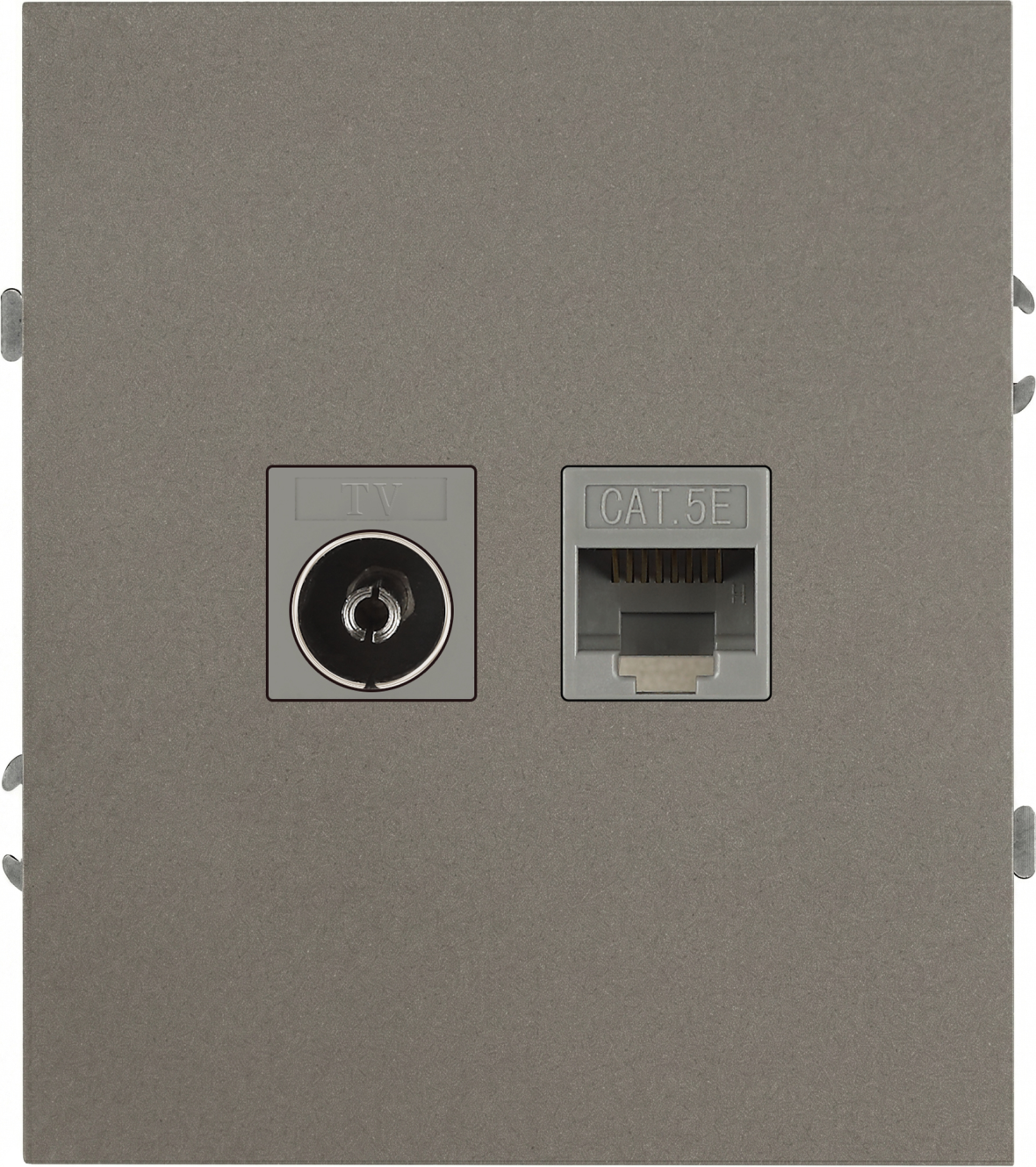 Розетка ЭРА Arktik 16-3110-07 / Б0070500 (титан)