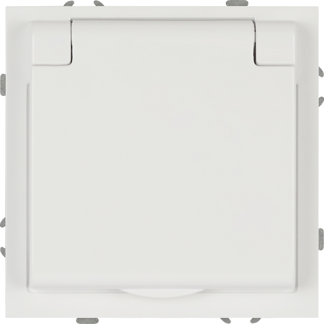 Розетка ЭРА Galaxy 15-2103-08 2P+E Schuko 16А-250В IP20 / Б0070672 (белый матовый)