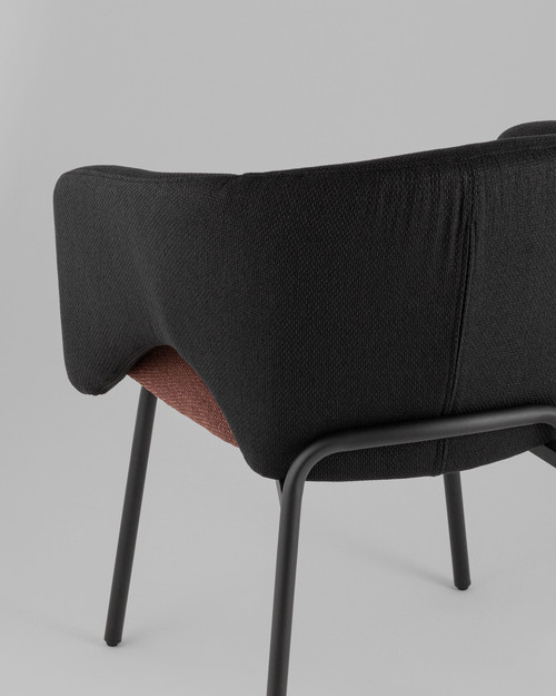 Стул Stool Group Afrida / Afra DCh Davis-Opium 99+69 (черный/бордо) — фото 6