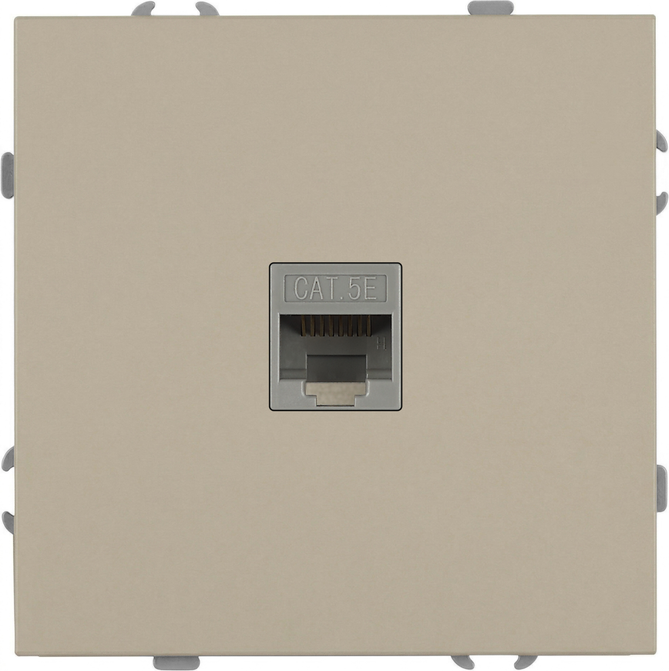 Розетка ЭРА Galaxy 15-3107-04 RJ45 IP20 / Б0070741 (шампань)