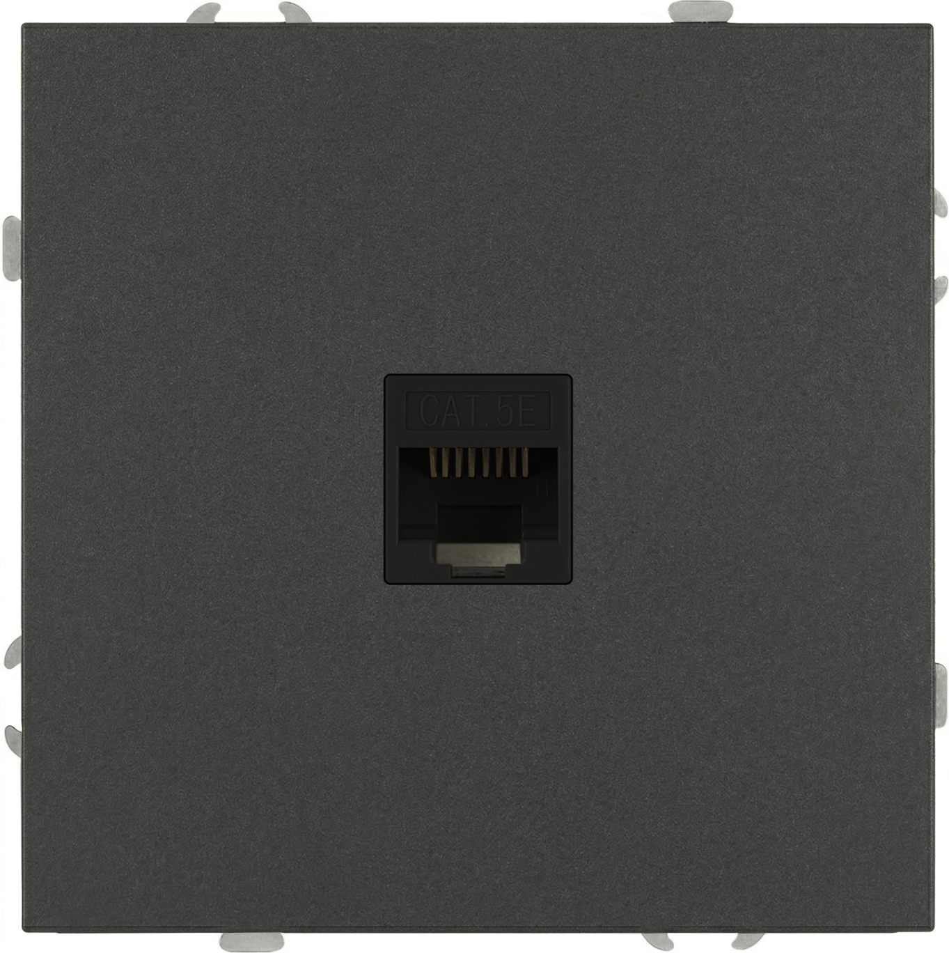 Розетка ЭРА Galaxy 15-3107-06 RJ45 IP20 / Б0070745 (графит)