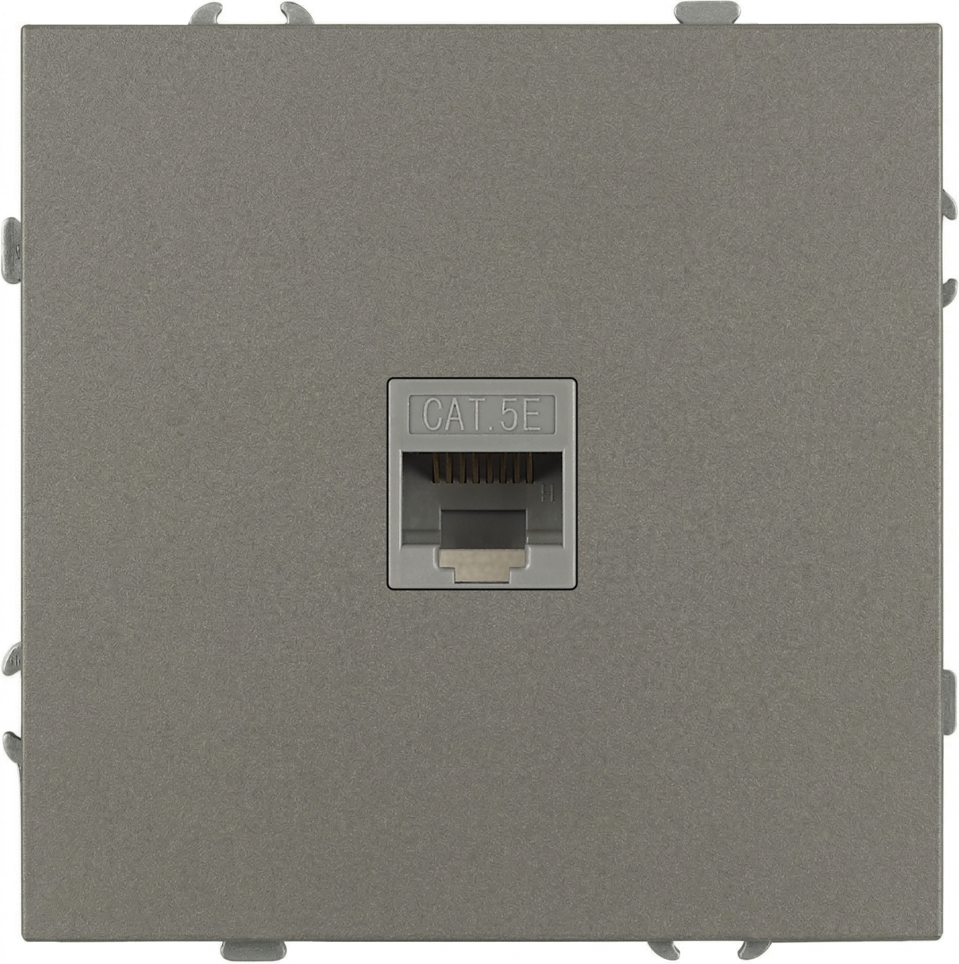 Розетка ЭРА Galaxy 15-3107-07 RJ45 IP20 / Б0070747 (титан)