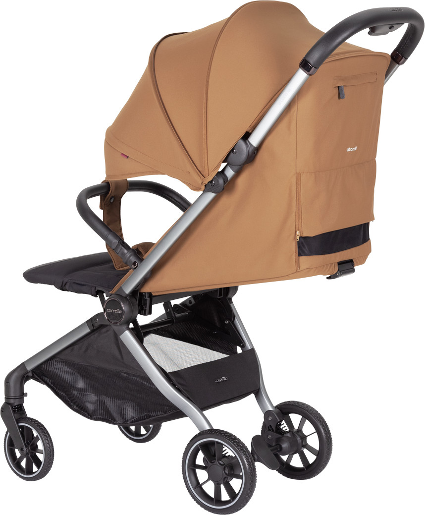Детская прогулочная коляска Carrello Atom M CRL-5527 (Crust Brown) — фото 4