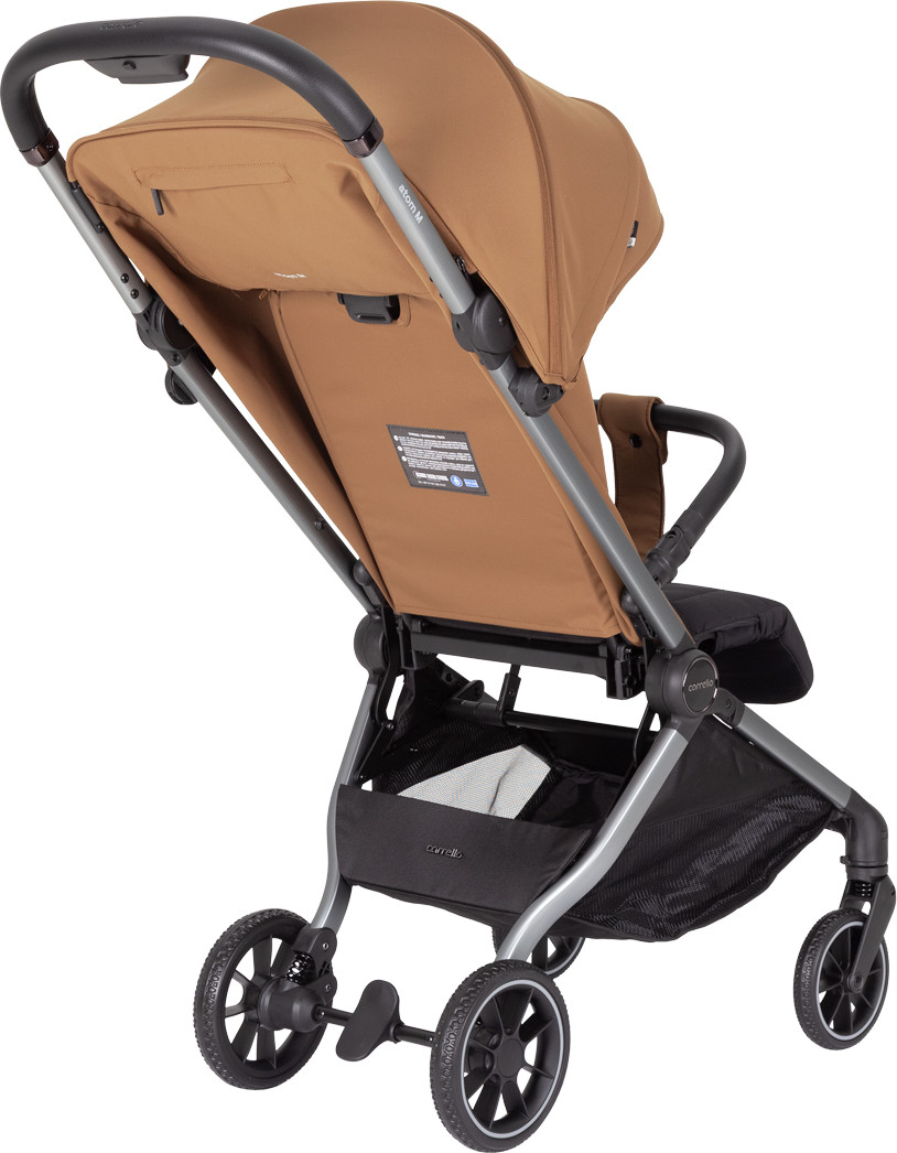 Детская прогулочная коляска Carrello Atom M CRL-5527 (Crust Brown) — фото 6