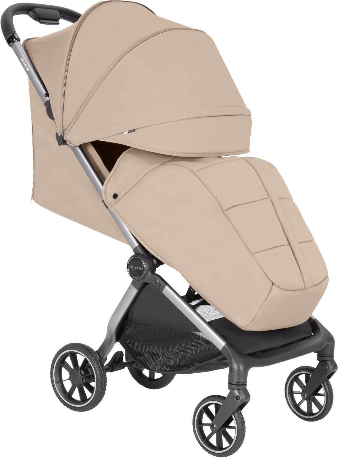 Детская прогулочная коляска Carrello Atom M CRL-5527 (Crust Brown) — фото 2