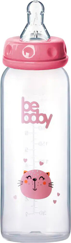 Бутылочка для кормления Be Baby Антиколиковая / R-06B/240 (240мл, в ассортименте) — фото 2
