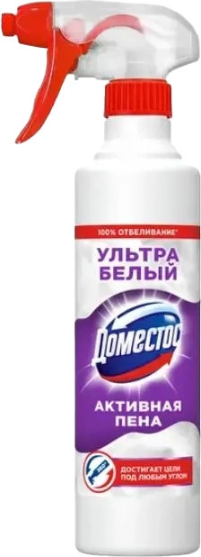 Чистящее средство для унитаза Доместос Пена Ультра белый (450мл)