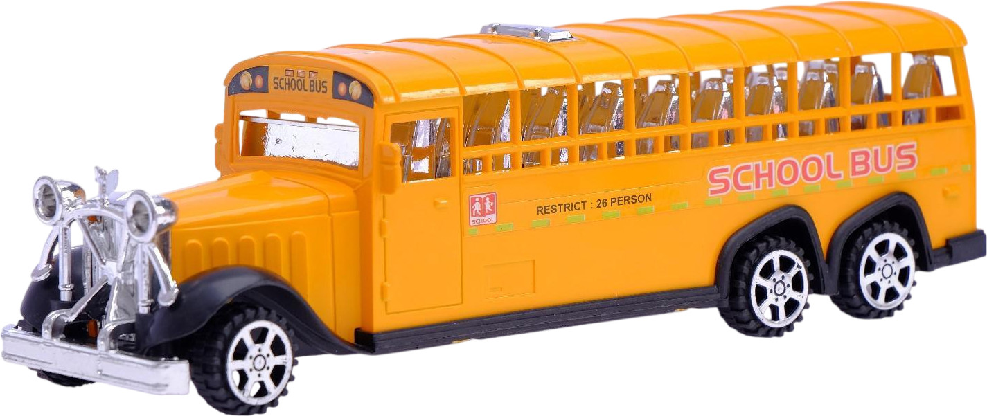 Автобус игрушечный Sima-Land Ретро школьный / 625439
