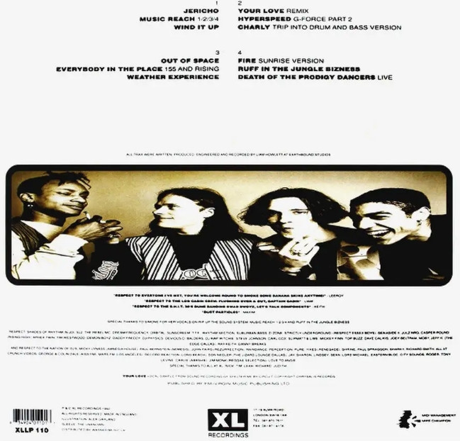 Виниловая пластинка XL Recordings Prodigy - Experience — фото 2