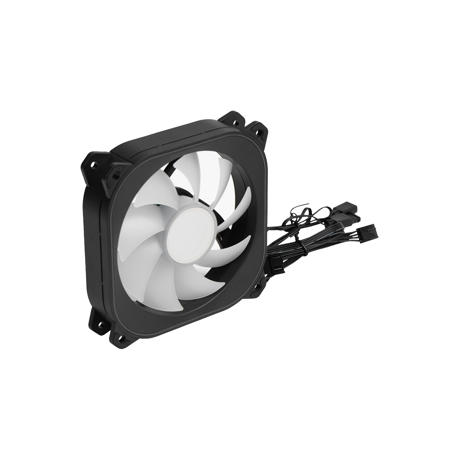 Вентилятор для корпуса Zone 51 Nebula 120CT 4pin PWM ARGB / Z51-FAN-N2ACBK (черный) — фото 5