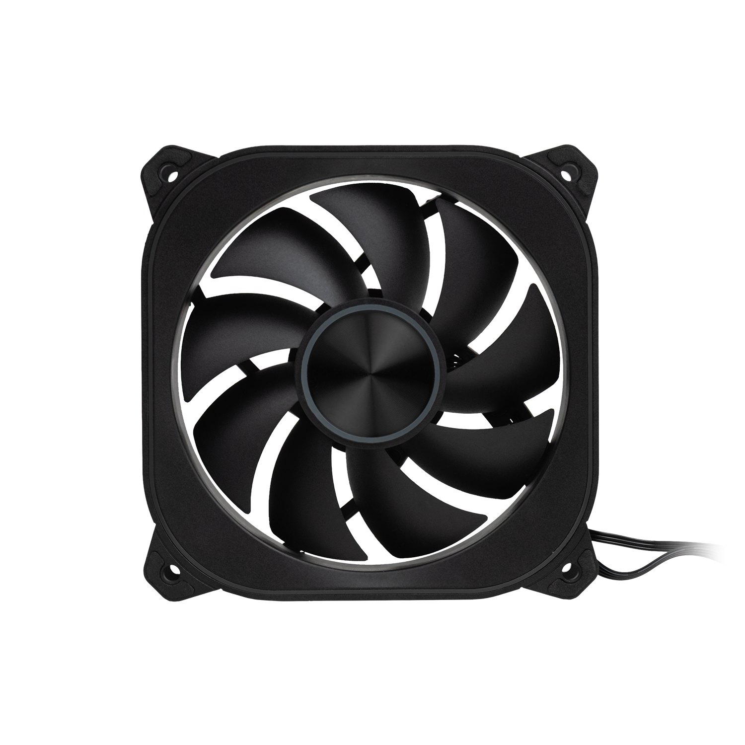 Вентилятор для корпуса Zone 51 Nebula 120LL 4pin PWM ARGB / Z51-FAN-N2ALLBK (черный) — фото 5