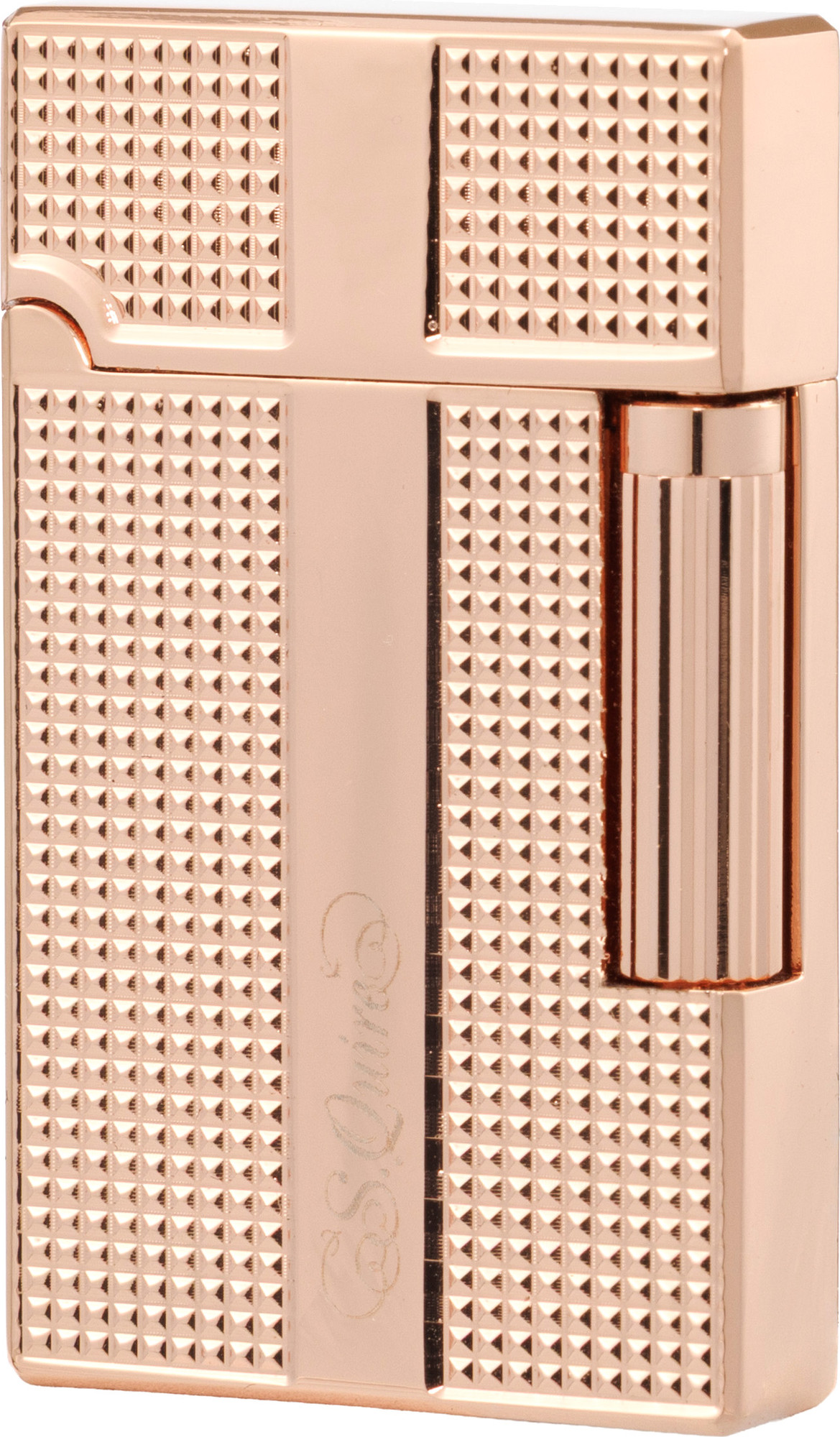 Зажигалка S.Quire FL065-RG (розовое золото)