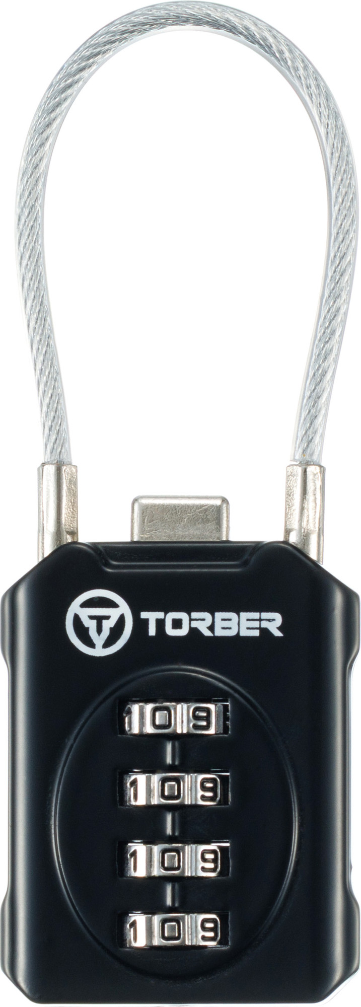 Замок для чемодана Torber TA33145 (черный)