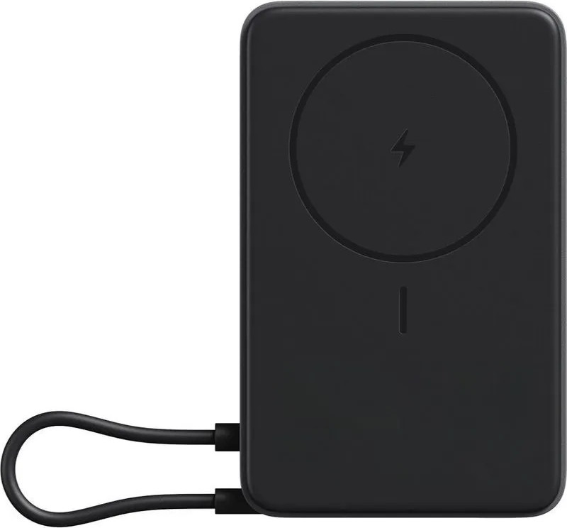 Портативное зарядное устройство Xiaomi Magnetic Power Bank 10000mAh / BHR08P9GL (черный)