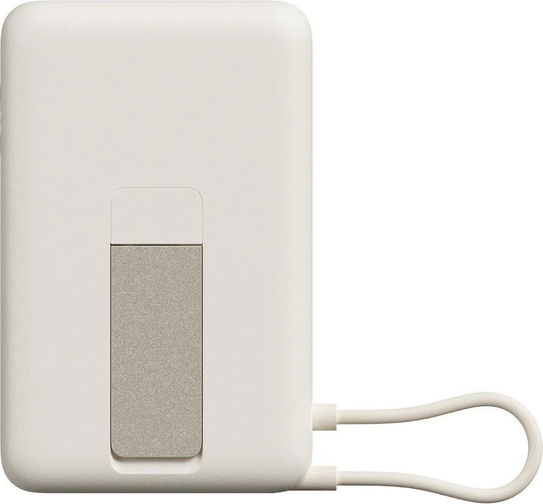Портативное зарядное устройство Xiaomi Magnetic Power Bank 10000mAh / BHR08PBGL (бежевый) — фото 2