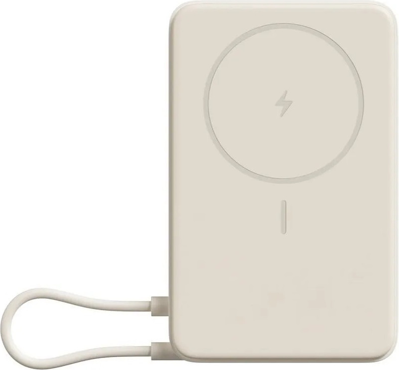 Портативное зарядное устройство Xiaomi Magnetic Power Bank 10000mAh / BHR08PBGL (бежевый)