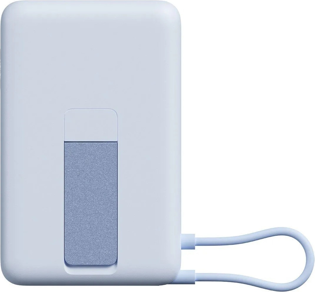 Портативное зарядное устройство Xiaomi Magnetic Power Bank 10000mAh / BHR08PCGL (синий) — фото 2