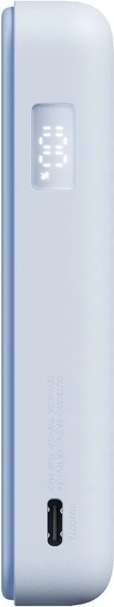 Портативное зарядное устройство Xiaomi Magnetic Power Bank 10000mAh / BHR08PCGL (синий) — фото 4