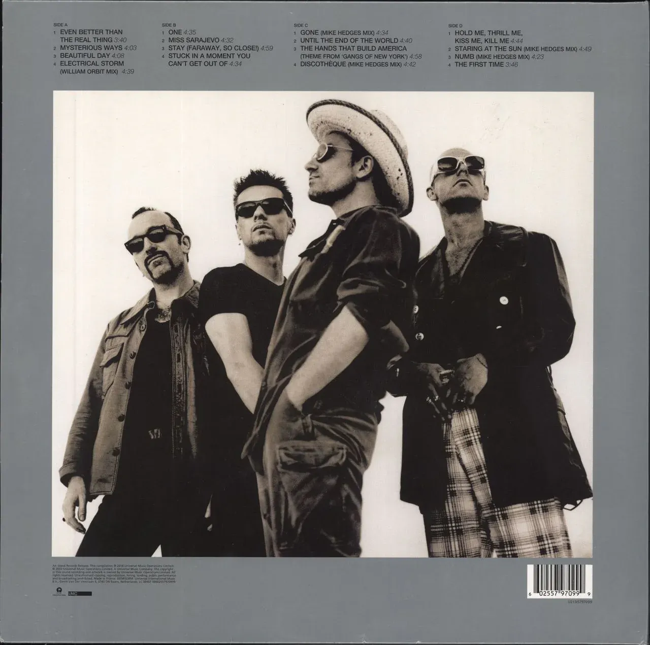 Виниловая пластинка Island Records U2 - The Best Of 1990 - 2000 — фото 3