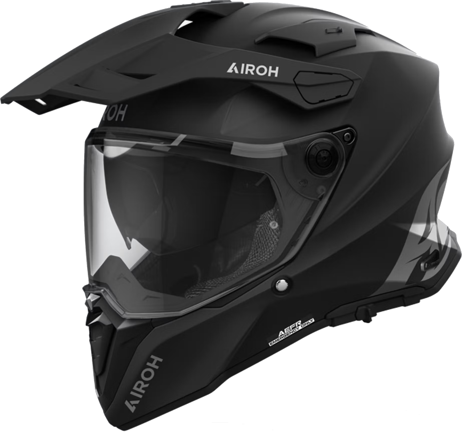 Мотошлем Airoh Commander 2 Color CM211-M (M, черный матовый)